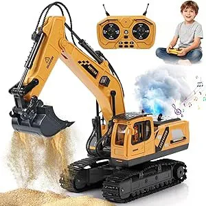 Excavadora a control remoto