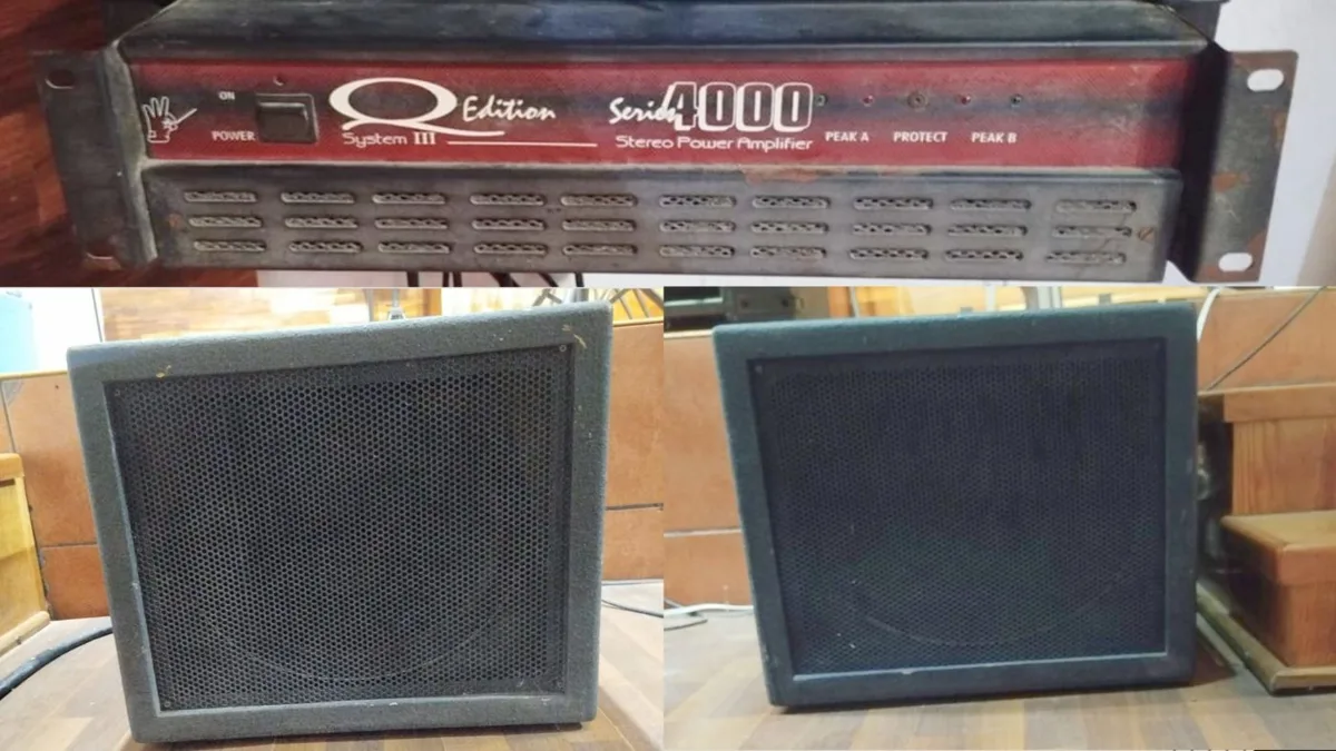 Amplificador Qedition 4000 + SUBWOOFERS- HECHIZOS / COMPACTOS
